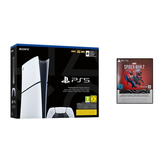 Sony PlayStation 5 Slim (PS5 Slim) Digital Edition Marvel's Spider-Man 2