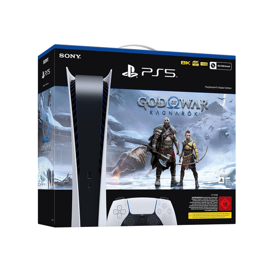 Sony PlayStation 5 (PS5) Digital Edition God of War: Ragnarök